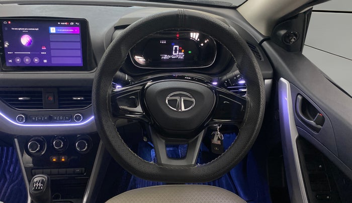 2023 Tata NEXON XM PETROL, Petrol, Manual, 27,285 km, Steering Wheel Close Up