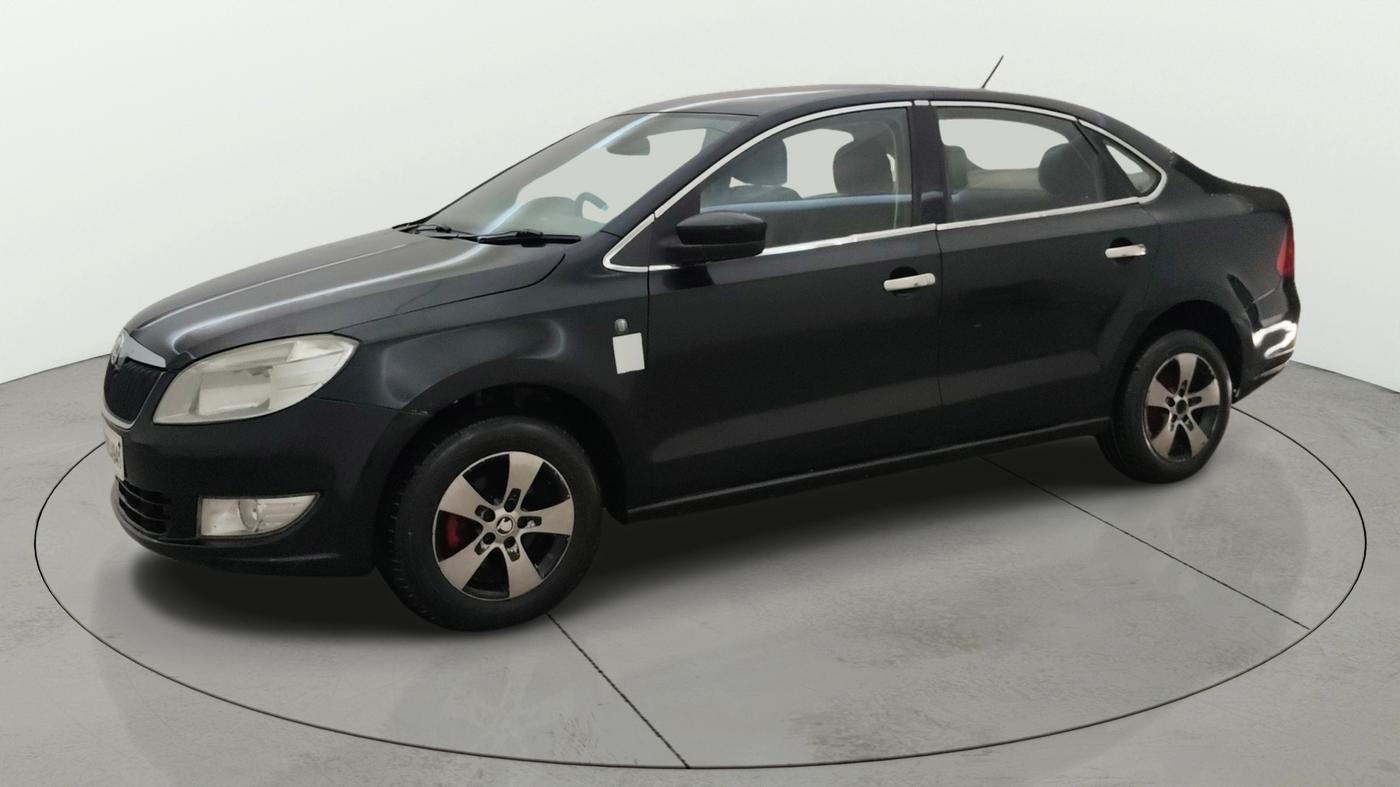 2014 Skoda Rapid AMBITION 1.6 MPI MT PLUS, CNG, Manual, 74,911 km, Left Front Diagonal