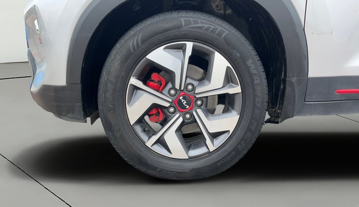 2023 KIA SONET GTX PLUS 1.0 TURBO PETROL DCT, Petrol, Automatic, 10,399 km, Left Front Wheel