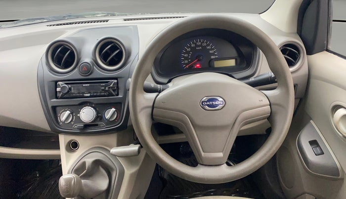 2014 Datsun Go T, Petrol, Manual, 59,457 km, Steering Wheel Close Up