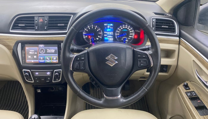 2022 Maruti Ciaz ALPHA 1.5 SHVS PETROL, Petrol, Manual, 45,939 km, Steering Wheel Close Up