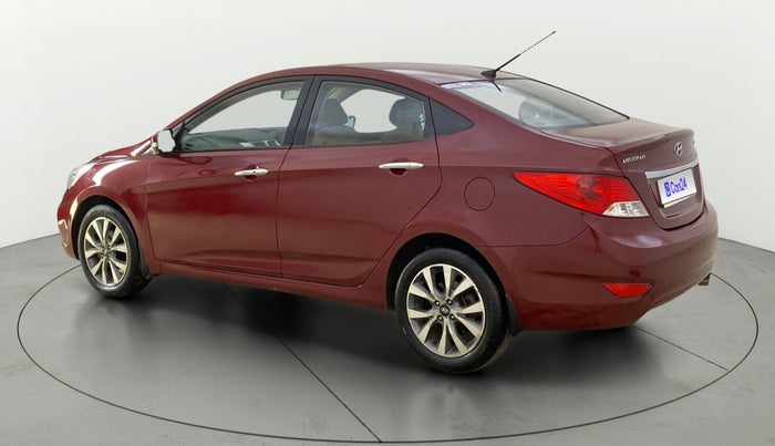 2014 Hyundai Verna FLUIDIC 1.6 VTVT SX OPT, Petrol, Manual, 28,621 km, Left Back Diagonal