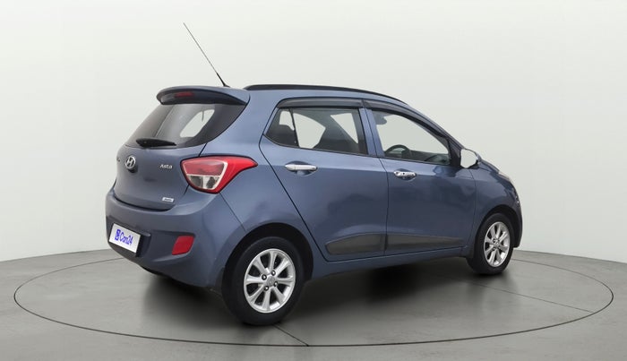 2017 Hyundai Grand i10 ASTA AT 1.2 KAPPA VTVT, Petrol, Automatic, 37,468 km, Right Back Diagonal