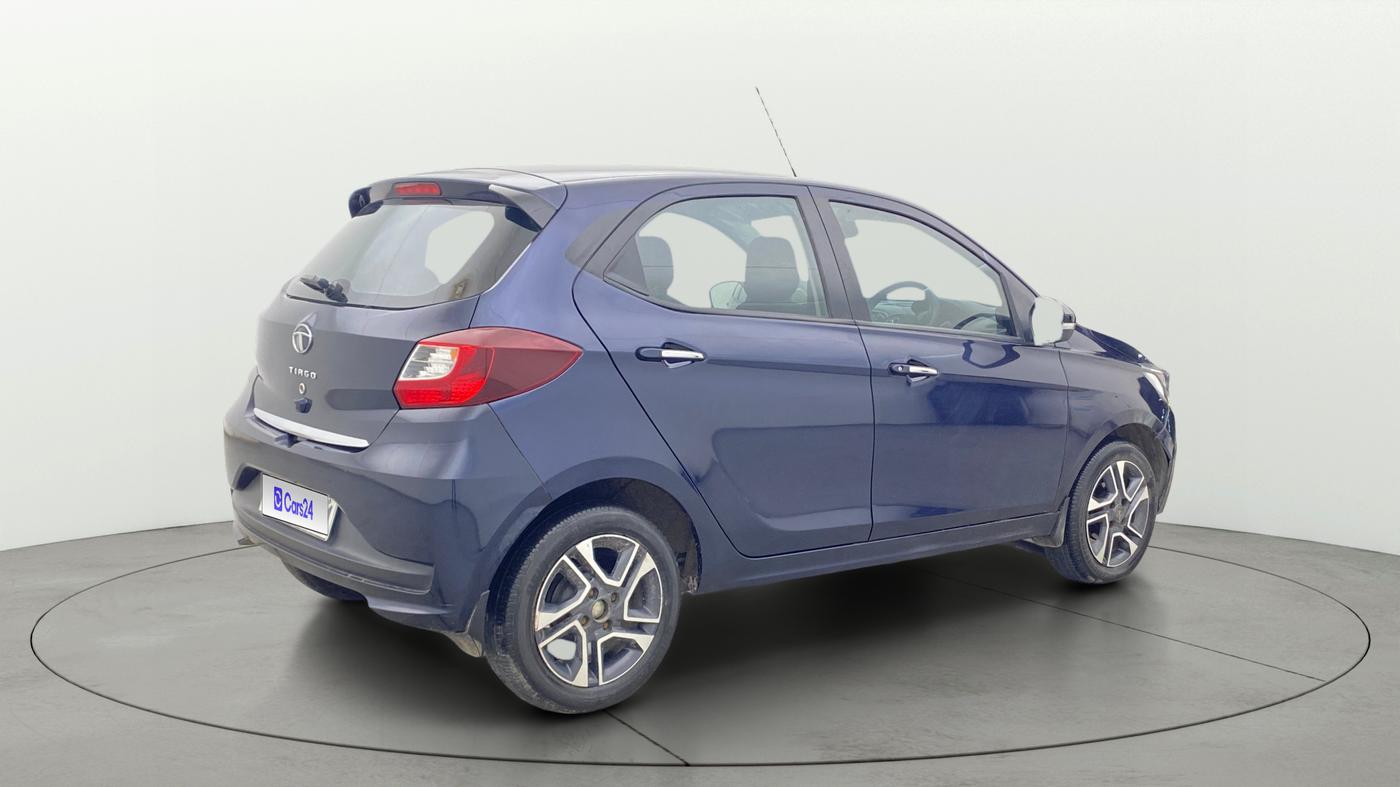 2022 Tata Tiago XZA PLUS PETROL, Petrol, Automatic, 37,767 km, Right Back Diagonal