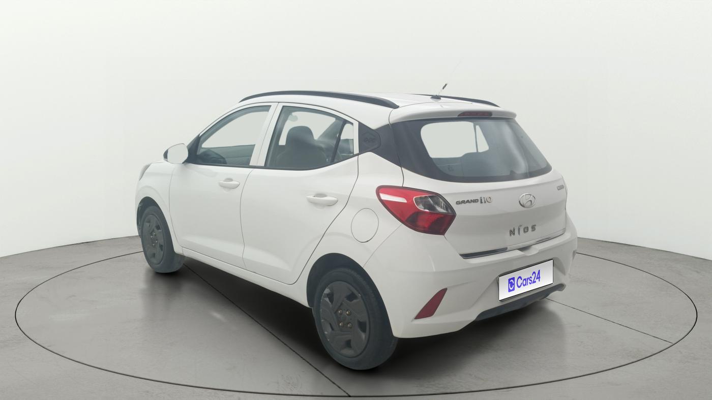 2022 Hyundai GRAND I10 NIOS MAGNA CORPORATE EDITION 1.2 KAPPA VTVT, Petrol, Manual, 35,877 km, Left Back Diagonal