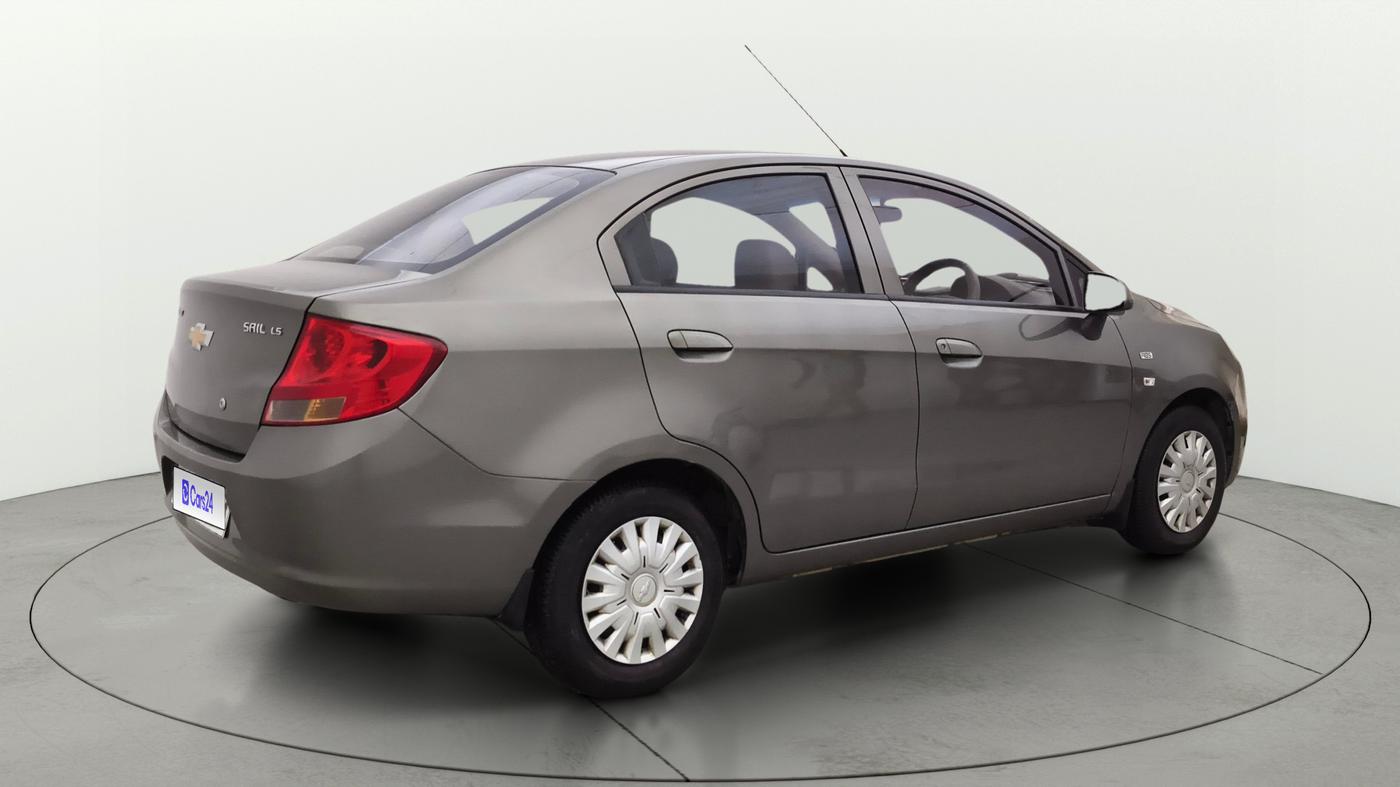 2013 Chevrolet Sail 1.2 LS ABS, Petrol, Manual, 58,563 km, Right Back Diagonal