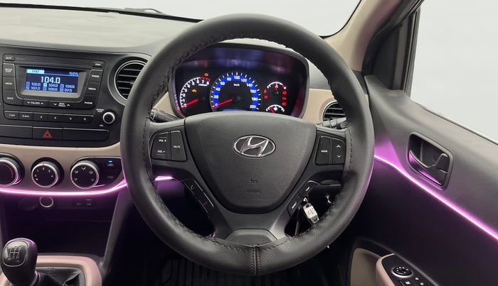 2019 Hyundai Xcent S 1.2, Petrol, Manual, 73,588 km, Steering Wheel Close Up