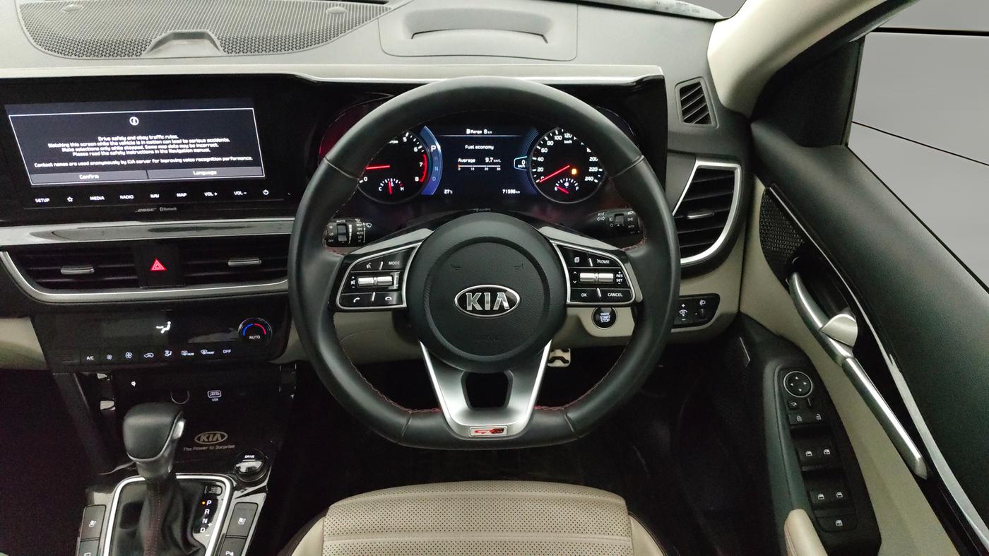 2019 KIA SELTOS GTX PLUS DCT 1.4 PETROL, Petrol, Automatic, 71,563 km, Steering Wheel Close Up