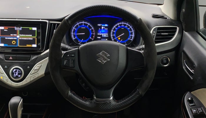 2018 Maruti Baleno ALPHA CVT PETROL 1.2, Petrol, Automatic, 92,368 km, Steering Wheel Close Up