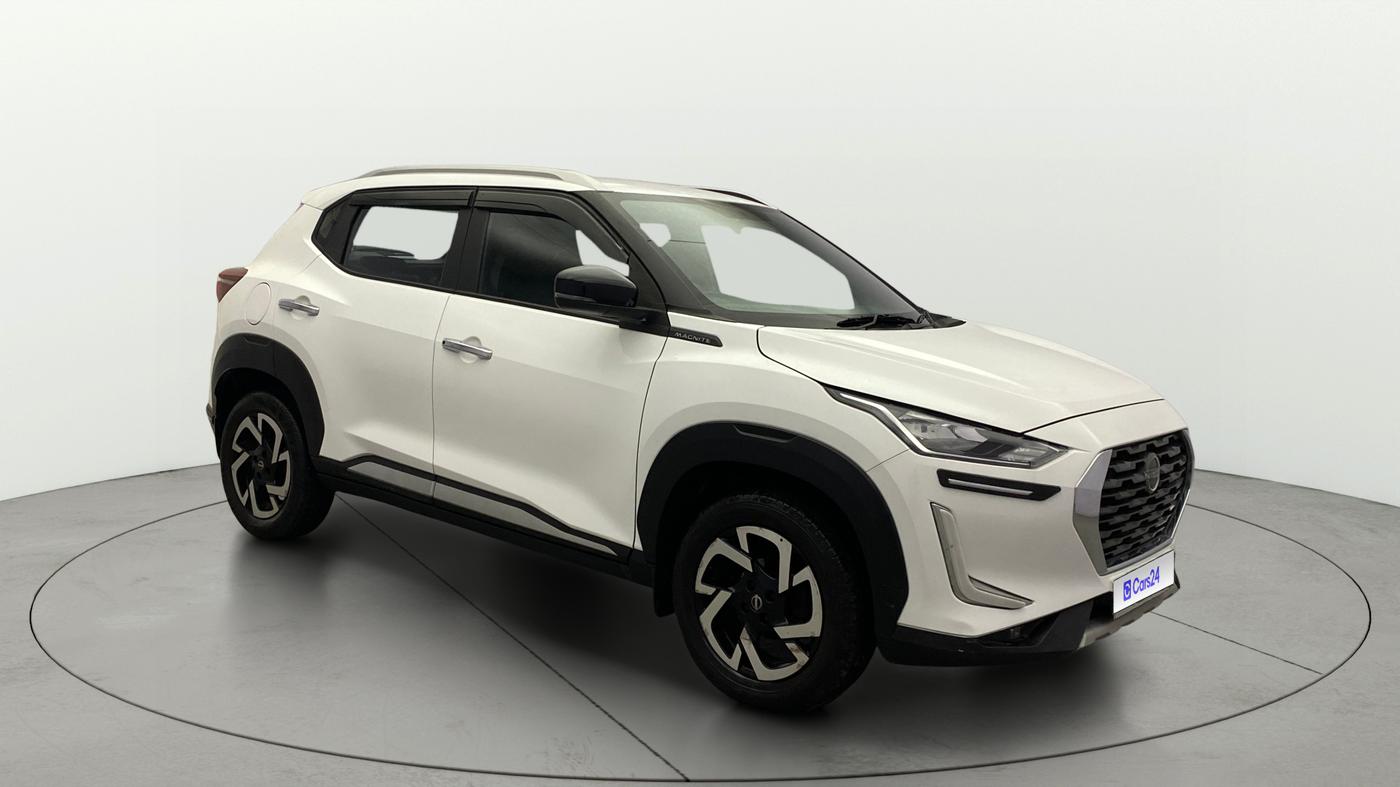 2022 Nissan MAGNITE XV TURBO CVT, Petrol, Automatic, 34,372 km, Right Front Diagonal
