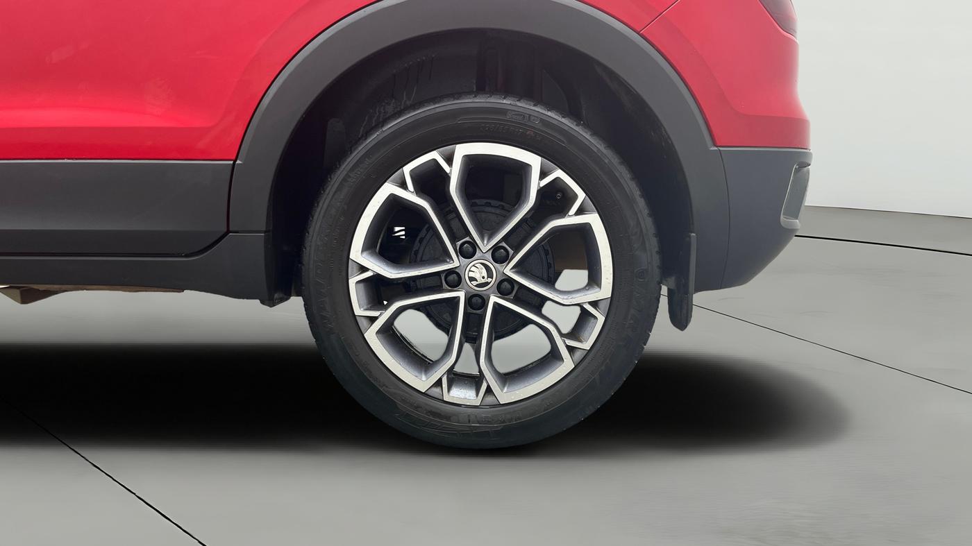 2021 Skoda KUSHAQ STYLE 1.0L TSI MT, Petrol, Manual, 50,073 km, Left Rear Wheel