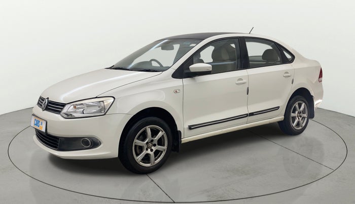 2014 Volkswagen Vento HIGHLINE PETROL AT, Petrol, Automatic, 31,816 km, Left Front Diagonal