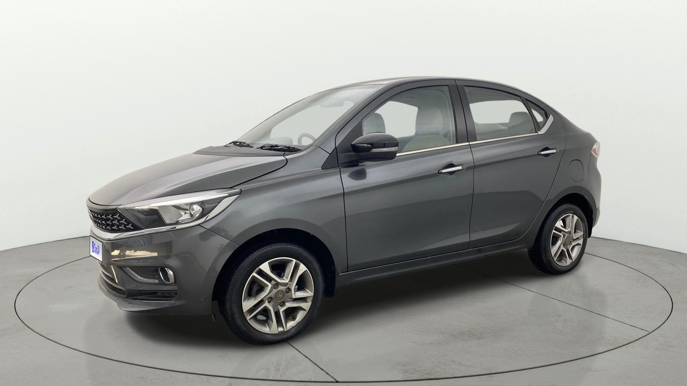 2022 Tata TIGOR XZA PLUS PETROL, Petrol, Automatic, 15,839 km, Left Front Diagonal