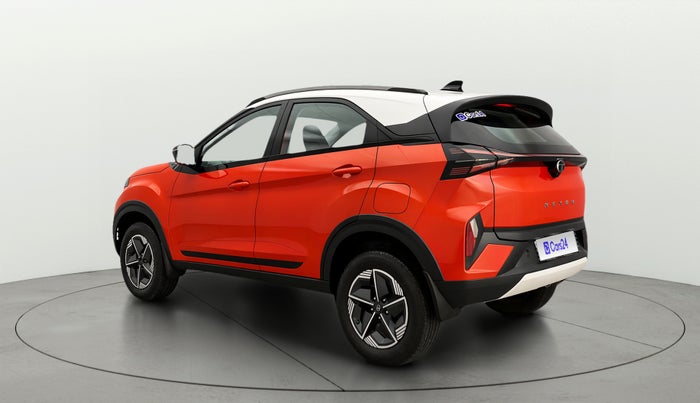 2024 Tata NEXON CREATIVE AMT DUAL TONE 1.2 PETROL, Petrol, Automatic, 19,537 km, Left Back Diagonal