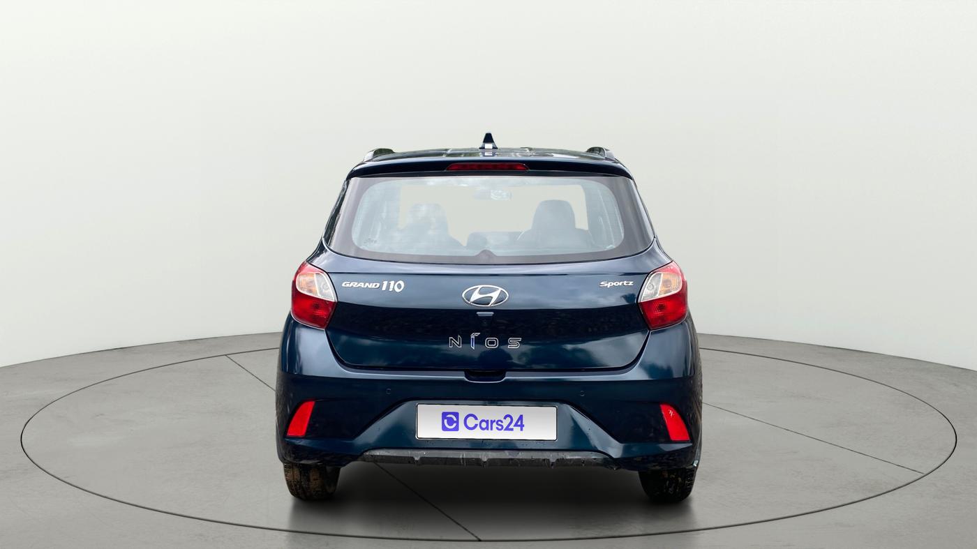 2020 Hyundai GRAND I10 NIOS SPORTZ AMT 1.2 KAPPA VTVT, Petrol, Automatic, 37,821 km, Back/Rear