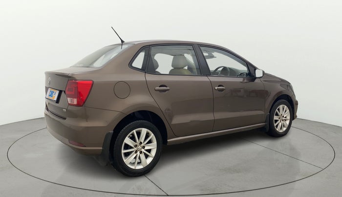 2016 Volkswagen Ameo HIGHLINE DSG 1.5 DIESEL , Diesel, Automatic, 64,960 km, Right Back Diagonal