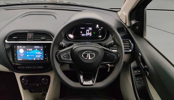 2023 Tata Tiago XZA PLUS PETROL, Petrol, Automatic, 7,246 km, Steering Wheel Close Up