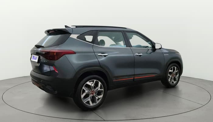 2022 KIA SELTOS X LINE 1.5 DIESEL AT, Diesel, Automatic, 70,187 km, Right Back Diagonal