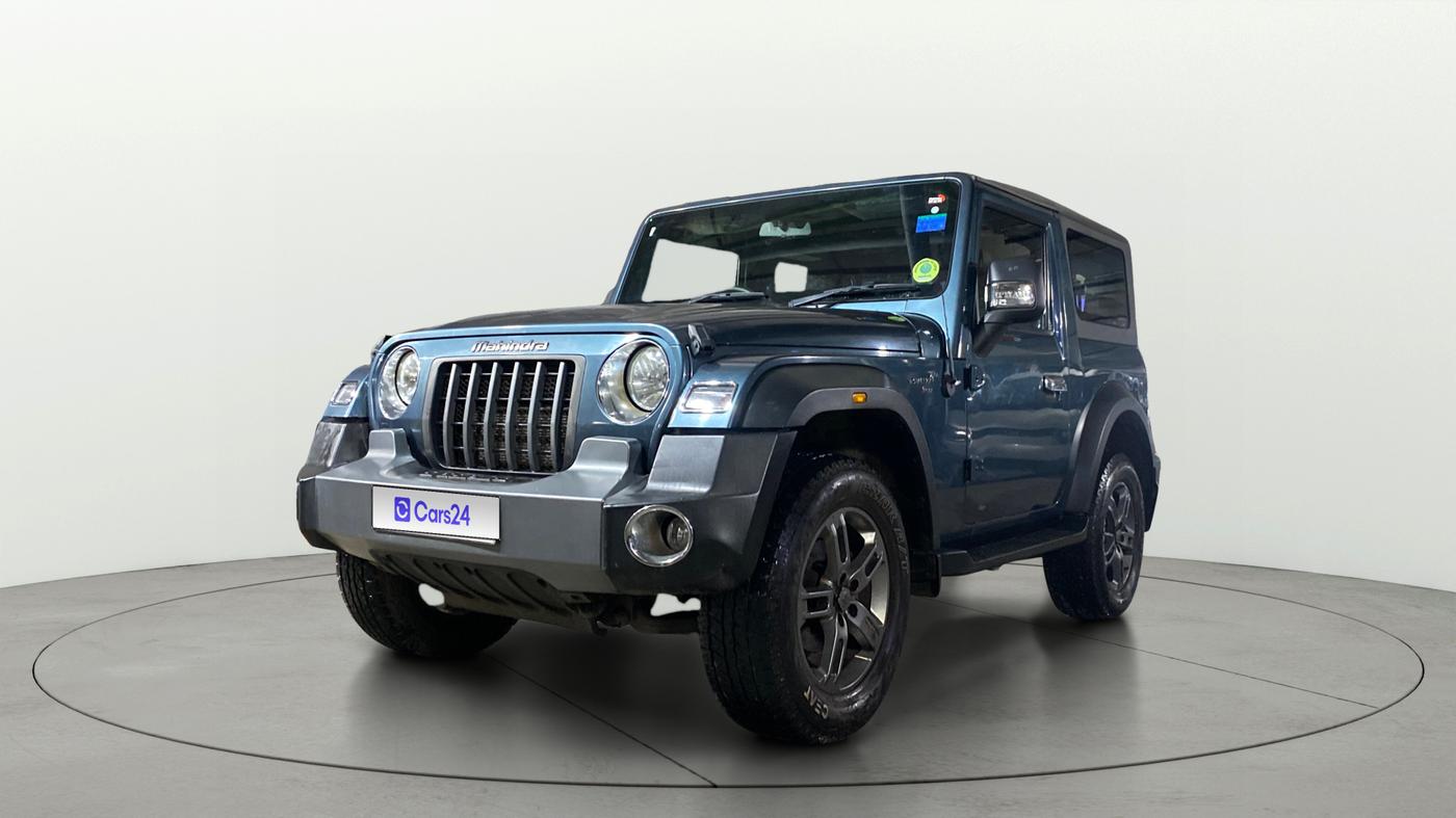 2021 Mahindra Thar LX HT PETROL 4WD MT, Petrol, Manual, 8,520 km, Left Front Diagonal