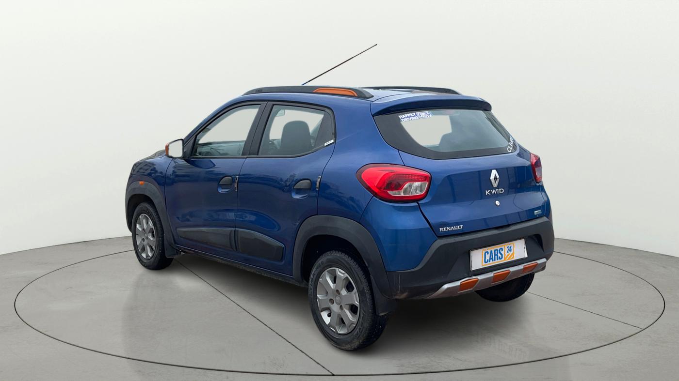 2018 Renault Kwid CLIMBER 1.0 AMT, Petrol, Automatic, 7,737 km, Left Back Diagonal