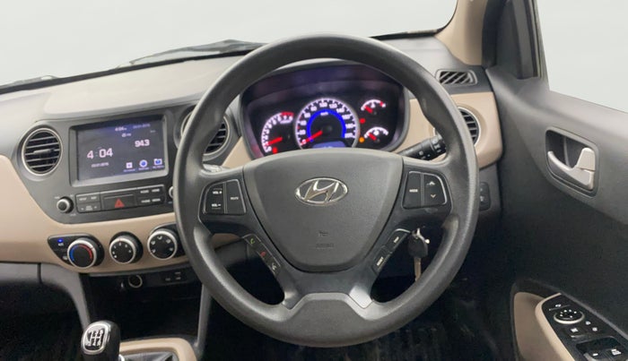 2018 Hyundai Grand i10 SPORTZ 1.2 KAPPA VTVT, Petrol, Manual, 66,773 km, Steering Wheel Close Up
