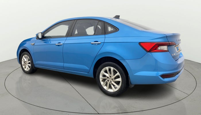 2022 Skoda SLAVIA AMBITION 1.0L TSI AT, Petrol, Automatic, 84,810 km, Left Back Diagonal