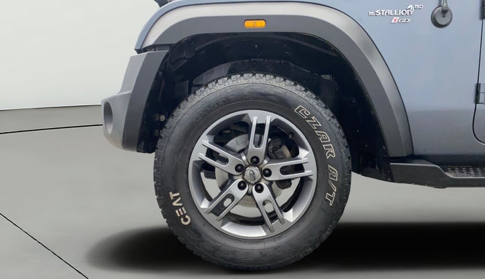 2022 Mahindra Thar LX PETROL HT 4WD AT, Petrol, Automatic, 20,628 km, Left Front Wheel