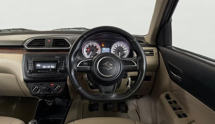 2017 Maruti Dzire VXI, Petrol, Manual, 55,299 km, Steering Wheel Close Up