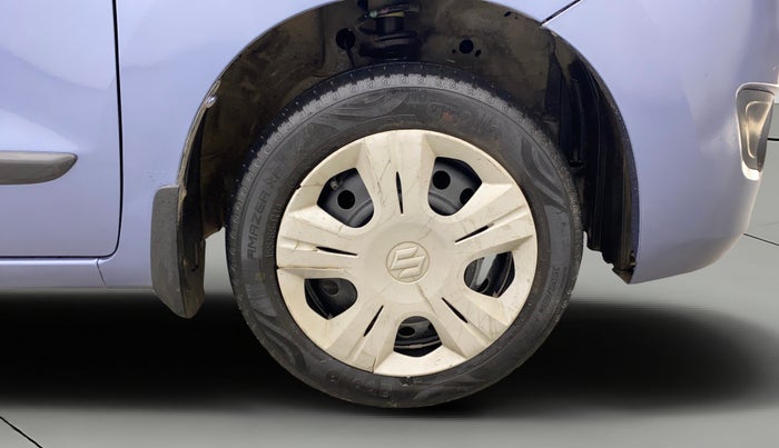 2013 Maruti Wagon R 1.0 VXI, Petrol, Manual, 86,298 km, Right Front Wheel