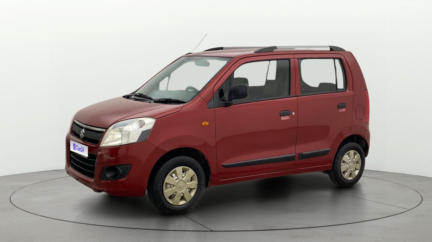 2013 Maruti Wagon R 1.0 LXI, Petrol, Manual, 84,321 km, Left Front Diagonal