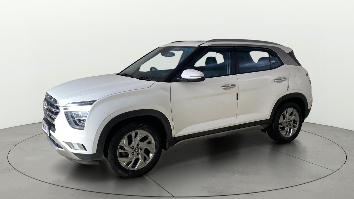 2022 Hyundai Creta SX 1.5 PETROL, Petrol, Manual, 28,589 km, Left Front Diagonal