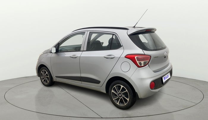 2018 Hyundai Grand i10 SPORTZ AT 1.2 KAPPA VTVT, Petrol, Automatic, 28,023 km, Left Back Diagonal