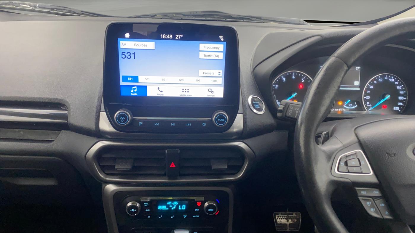 2019 Ford Ecosport TITANIUM + 1.5L PETROL AT, Petrol, Automatic, 83,584 km, Air Conditioner