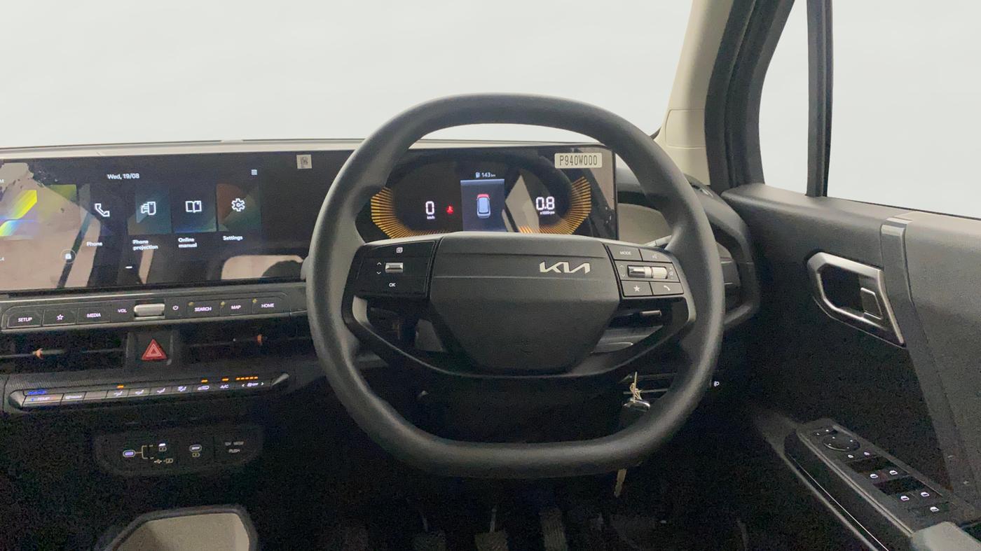 2025 KIA SYROS HTK 1.0 Turbo 6MT, Petrol, Manual, 9,554 km, Steering Wheel Close Up