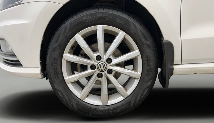2018 Volkswagen Ameo HIGHLINE PLUS 1.0L 16 ALLOY, CNG, Manual, 55,248 km, Left Front Wheel