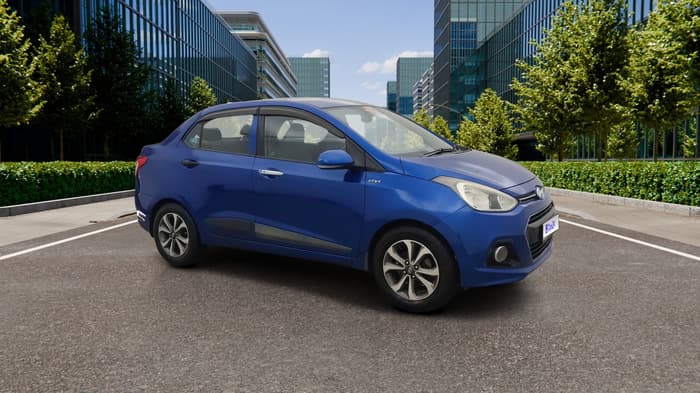 2014 Hyundai Xcent SX 1.2 (O), Petrol, Manual, 96,404 km, Right Front Diagonal