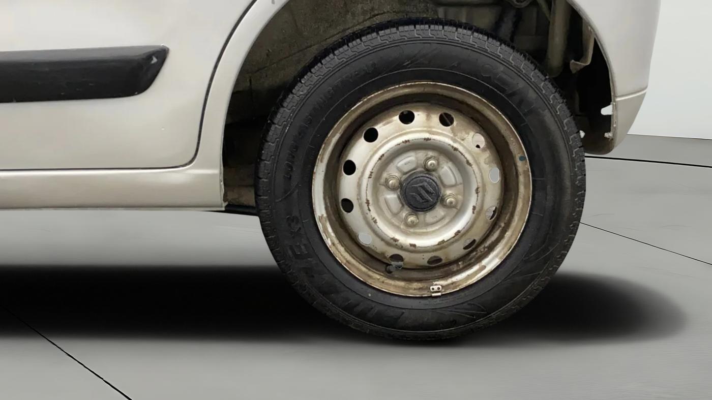 2014 Maruti Wagon R 1.0 LXI, Petrol, Manual, 72,635 km, Left Rear Wheel