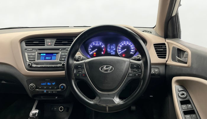 2015 Hyundai Elite i20 SPORTZ 1.2 (O), CNG, Manual, 72,732 km, Steering Wheel Close Up