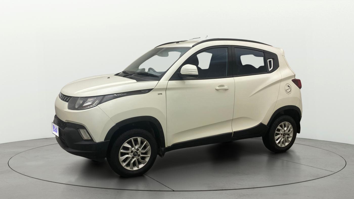 2016 Mahindra Kuv100 K8 D 5 STR, Diesel, Manual, 89,762 km, Left Front Diagonal