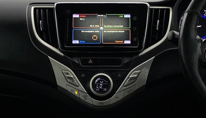 2016 Maruti Baleno ALPHA PETROL 1.2, Petrol, Manual, 53,585 km, Air Conditioner