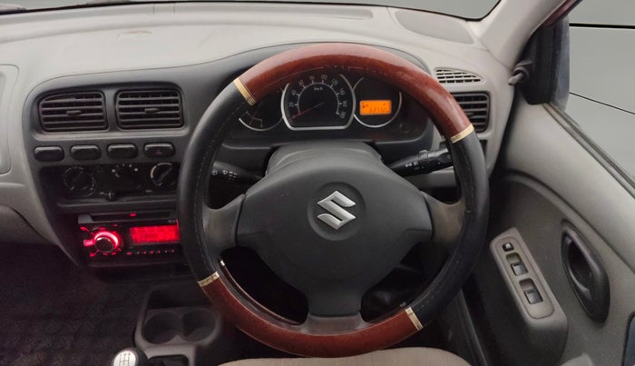 2013 Maruti Alto K10 VXI, Petrol, Manual, 63,725 km, Steering Wheel Close Up