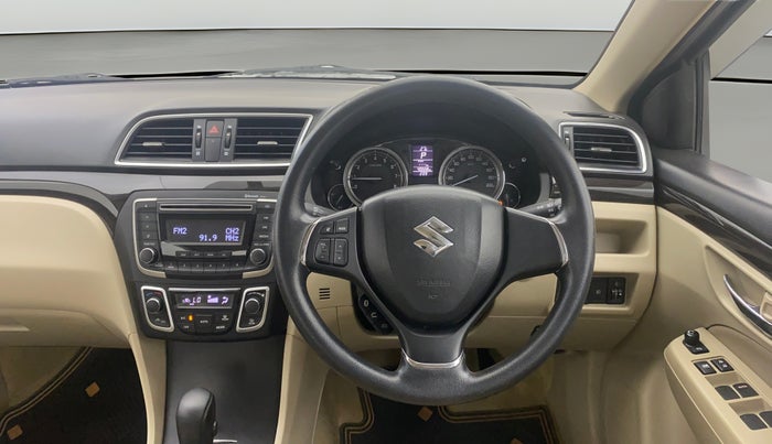 2018 Maruti Ciaz ZETA 1.4  AT PETROL, Petrol, Automatic, 40,661 km, Steering Wheel Close Up
