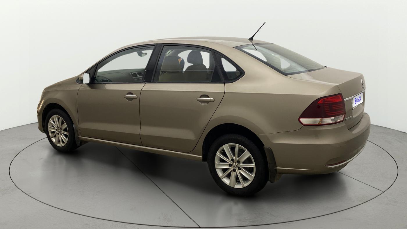 2016 Volkswagen Vento HIGHLINE PETROL AT, Petrol, Automatic, 49,229 km, Left Back Diagonal