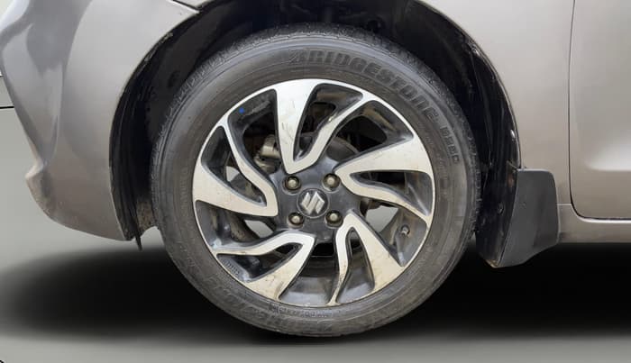 2021 Maruti Baleno ZETA CVT PETROL 1.2, Petrol, Automatic, 39,543 km, Left Front Wheel