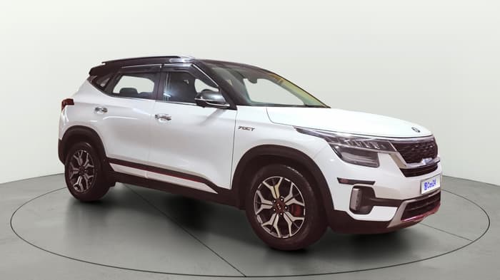 2021 KIA SELTOS GTX PLUS DCT 1.4 PETROL, Petrol, Automatic, 28,389 km, Right Front Diagonal