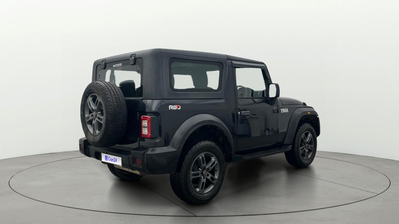 2023 Mahindra Thar LX P 2WD AT HT, Petrol, Automatic, 24,135 km, Right Back Diagonal