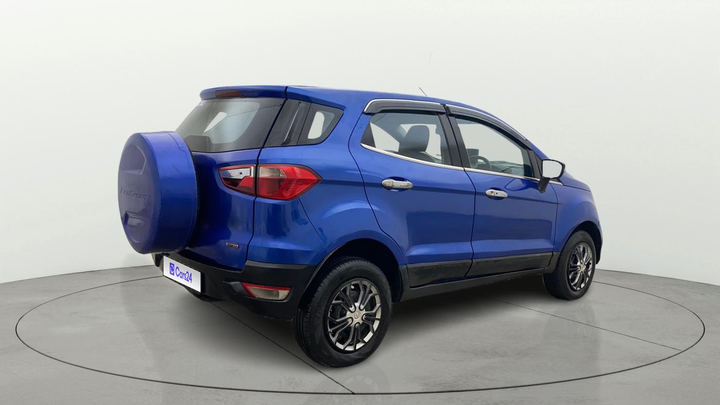 2014 Ford Ecosport AMBIENTE 1.5L DIESEL, Diesel, Manual, 1,08,854 km, Right Back Diagonal
