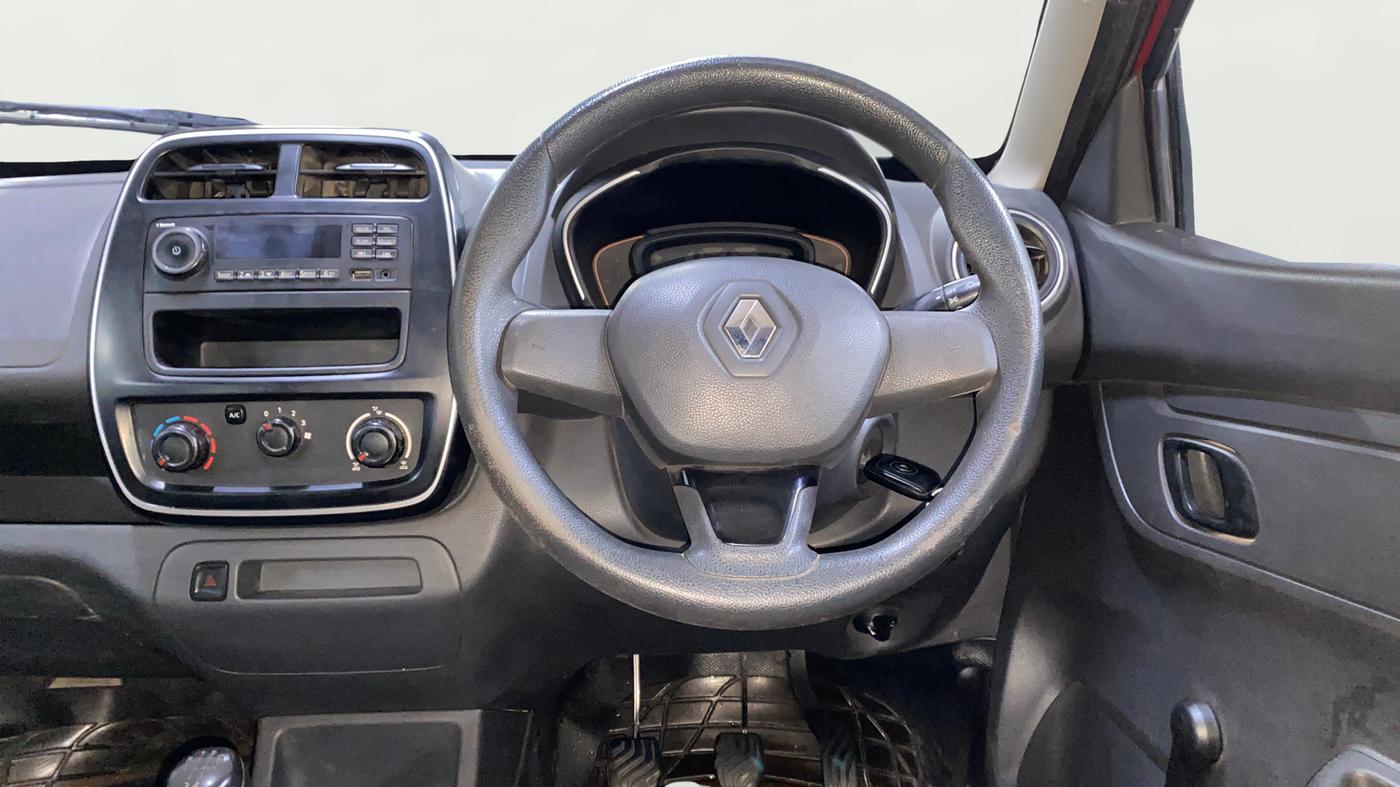 2016 Renault Kwid RXL, Petrol, Manual, 52,884 km, Steering Wheel Close Up