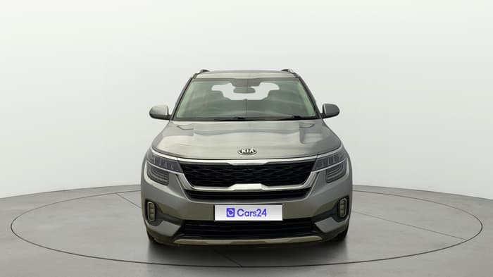 2020 KIA SELTOS HTE 1.5 DIESEL, Diesel, Manual, 1,00,831 km, Front