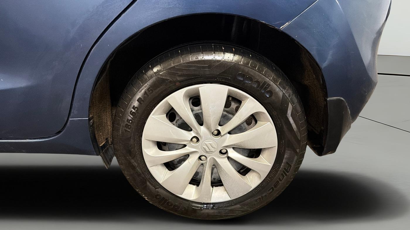 2016 Maruti Baleno DELTA PETROL 1.2, Petrol, Manual, 64,538 km, Left Rear Wheel